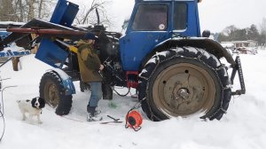 установка польского подогревателя(1800W) на МТЗ-80