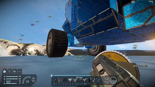 Space Engineers: Атака упавшего корабля))) #3 смотреть онлайн