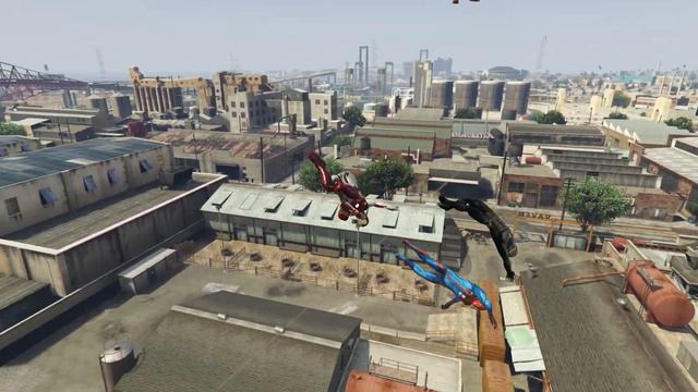 GTA V - Ragdolls And Fails Compilation V.8 (Superhero Catapult Launch Fails) смотреть онлайн