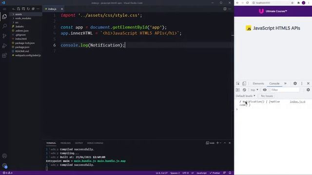 15 Feature Detecting the Notification API смотреть онлайн