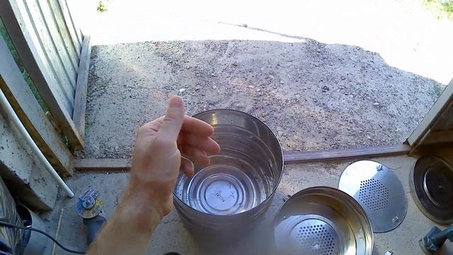 Самодельная коптильня из биксов. смотреть онлайн