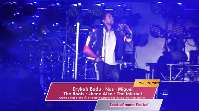 SMOKIN GROOVES 2022: Erykah Badu, Nas, Miguel, The Roots, Jhene Aiko, The Internet смотреть онлайн