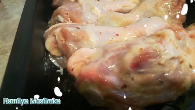 нежнейшие куриные голени, ароматные и сочные. смотреть онлайн