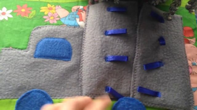 Quiet book Развивающая книжка смотреть онлайн