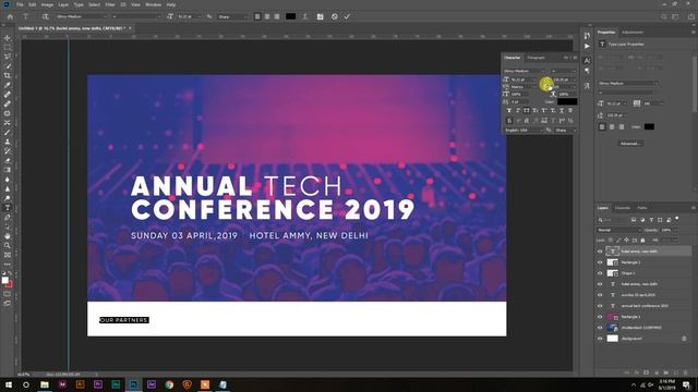 Photoshop Hidden Feature for PRINTING Professionally – LARGE SIZE Hoarding Design смотреть онлайн