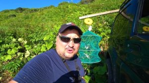 Охота на чилима / Ловля креветки на Сахалине 2022