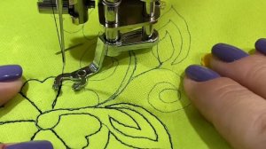 Создаём красоту на швейной машинке! Стежка/Квилтинг «Контурные цветы» на любой швейной машинке!