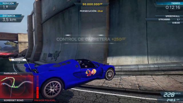 Need for Speed™ Most Wanted 2012 Mod Slow motion + 360 Jump Epic Moment смотреть онлайн