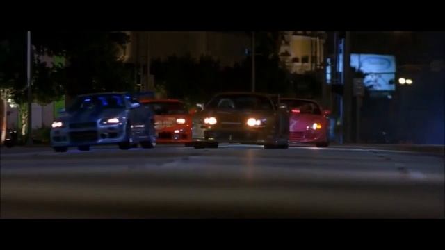 Первая гонка из первого форсажа. смотреть онлайн