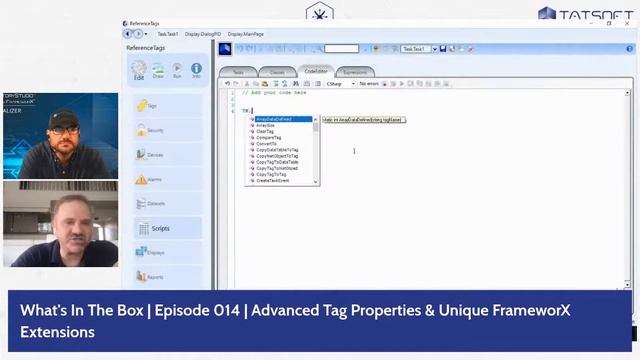 What's In The Box | Episode 014 | Advanced Tag Properties & Unique FrameworX Extensions смотреть онлайн