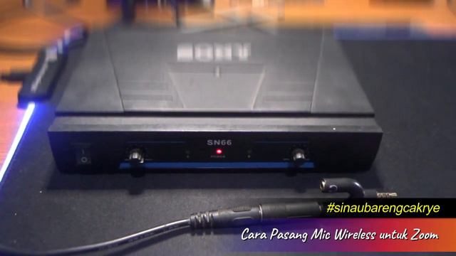 Tutorial Cara Pasang Mic Wireless Zoom Meeting di Laptop смотреть онлайн