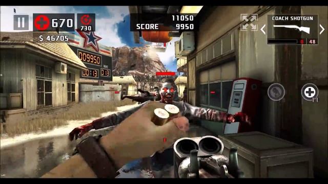 Dead Trigger 2 Coach Shotgun Mk10 vs. Zombies HD смотреть онлайн