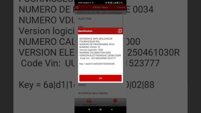 Réinitialisation autonomie de vidange Dacia Logan Sandero Stepway смотреть онлайн