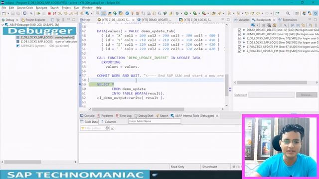 Enqueue and Dequeue Function Module ( SAP Lock Object ) смотреть онлайн
