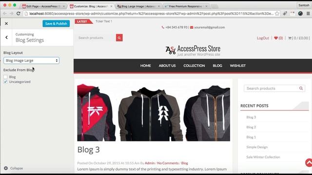 Perfect WordPress Theme AccessPress Store - How To Create Blog Page | WordPress Tutorial смотреть онлайн