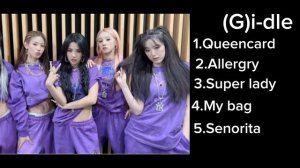 сборник песен джи айдл❤️