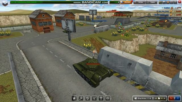 Обзор на игру: ( Tanki Online )