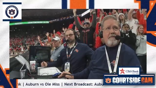 Auburn Basketball Courtside Cam - Auburn vs Ole Miss смотреть онлайн