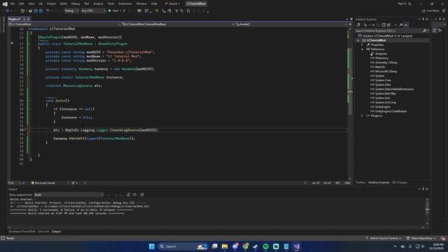 Lethal Company - How to write your own mod from scratch! смотреть онлайн