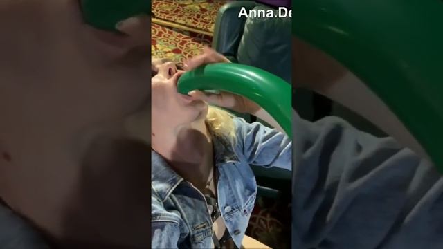 Это нужно видеть ! 120 см заглотнула глотает соосёт