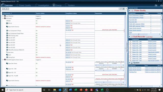 PQSCADA Sapphire Overview Tab Part 3 - Configure Digital Fault Recorder Training Video