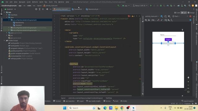 How to use Data Binding in our Android App (Learn Data Binding quickly and easily) смотреть онлайн