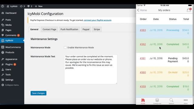 IcyMobi Mobile Wordpress - Core Demo смотреть онлайн