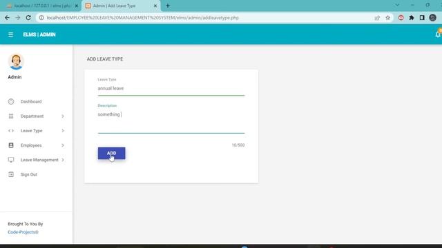 Employee Leave Management System Using PHP CodeIgniter With Free Download Source Code смотреть онлайн