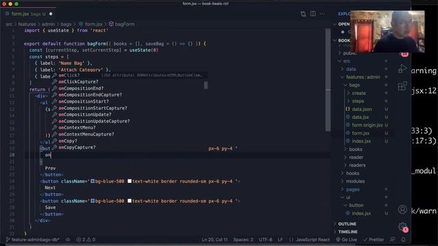 Bagging Books programming with React смотреть онлайн
