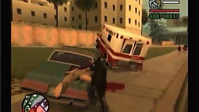 GTA SA: Adventures of glitch kingdom смотреть онлайн