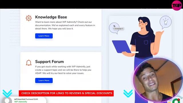 Wordpress Admin Bar Customization | Wordpress Dashboard | WP Adminify Review 2022 смотреть онлайн