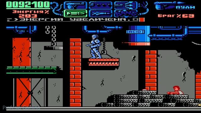 RoboCop 3 (NES/Famicom/Dendy) Полное прохождение смотреть онлайн