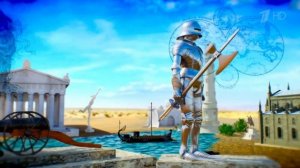 Заставка программы "Умницы и умники" (Первый канал, 2013-2021)