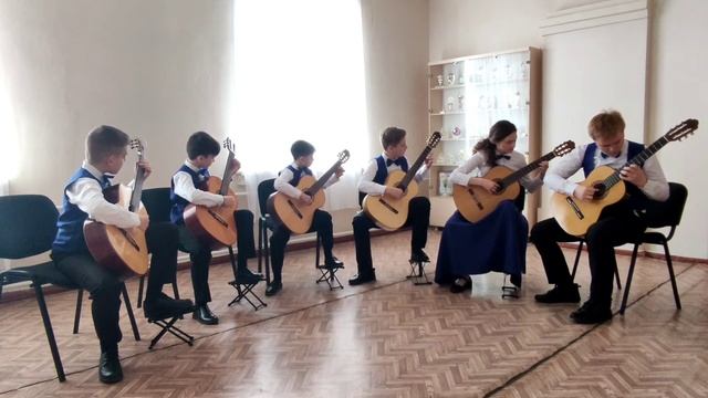 А. Халпахчиев - Вальс "Мой сон" ( обр. Л. Кривоносов ) исп. ансамбль Романтики МБОУ ДО ДМШ смотреть онлайн