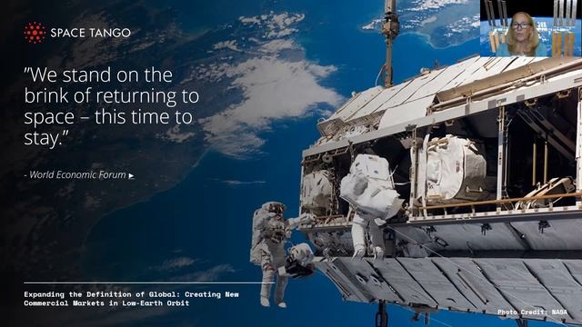 Webinar #5: Jana Stoudemire - Creation of new commercial markets in low-Earth orbit смотреть онлайн