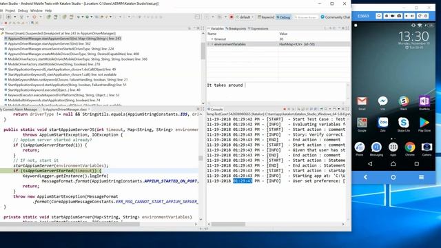 appium server took 3 mins to start смотреть онлайн