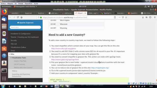 Agregar un país a Superset (versión 0.27) - Country Map смотреть онлайн