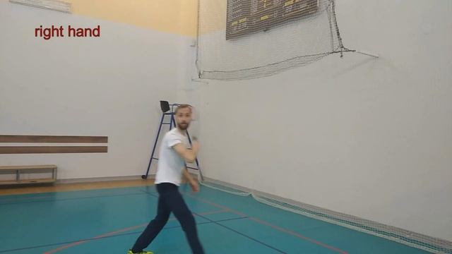 Простой замах для бэкхенда. Simple backhand swing (English subs) смотреть онлайн