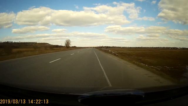 Поездка Васильевка - Запорожье - Новомосковск - Днепр - Харьков. Трасса целиком, ускорение видео 10 смотреть онлайн