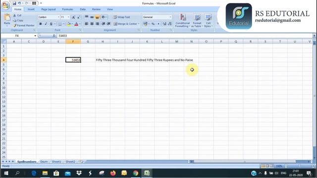 How to convert numbers into words in excel смотреть онлайн