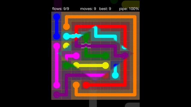 FLOW FREE BRIDGES (Ipad/ Iphone) 9 x 9 Level 1 - 30 (HARDEST of All in BRIDGES) FREE FLOW смотреть онлайн
