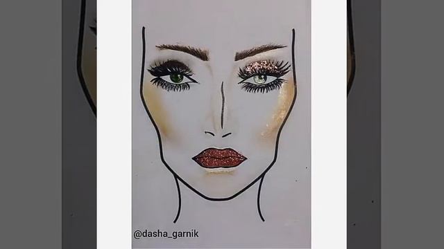 Face Chart Make up фейсчарт макияж смотреть онлайн
