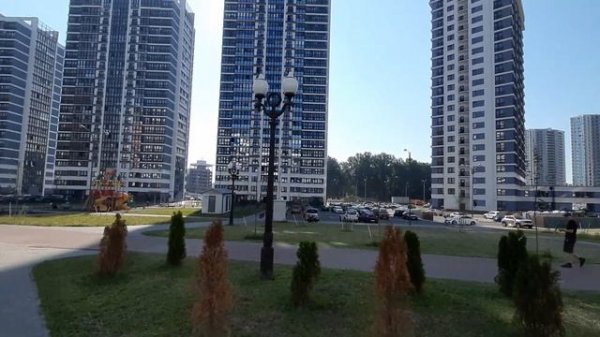 Минск, новый микрорайон Минск Мир [ Minsk world