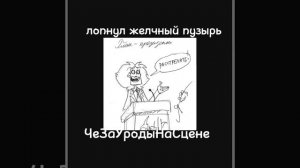 лопнул желчный пузырь - ЧеЗаУродыНаСцене speed up