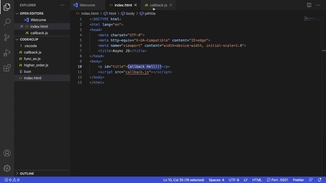 Async JS Part 4 (2) - Callback Hell :( смотреть онлайн