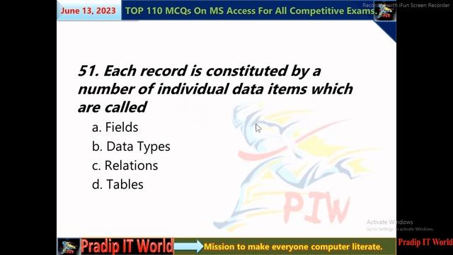 MS Access | 110 Important MCQ | OSSSC PEO & JA | Microsoft Access MCQ | Important MCQ on MS Access смотреть онлайн