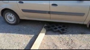 Уникальная экопарковка (газонная полимерпесчаная решетка) производства ООО "КомпоНекст"