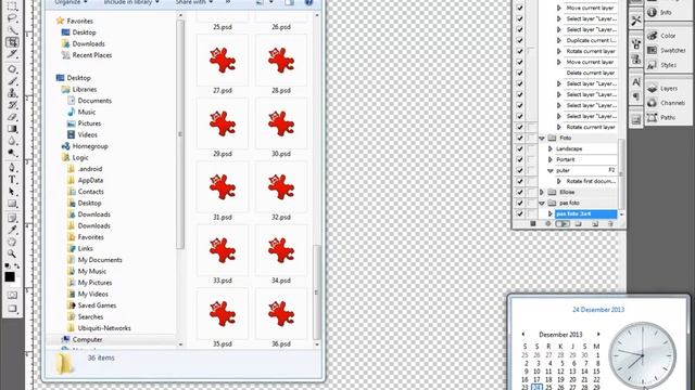 Action Photoshop 2 : Action Pas Foto Untuk File Dalam Satu Folder