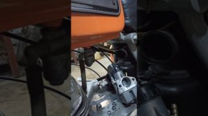 Замена карбюратора иж юпитер 5 ,  на к 68 , запуск, работа