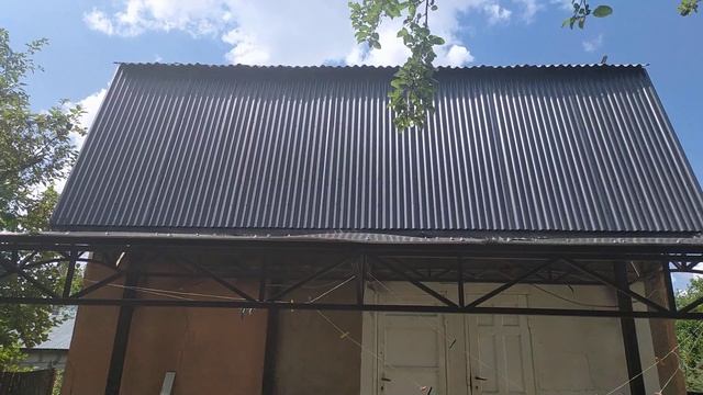 Навес. Поликарбонат трещит и пузырится смотреть онлайн